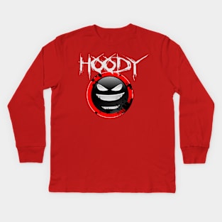 Hoody front and back Kids Long Sleeve T-Shirt